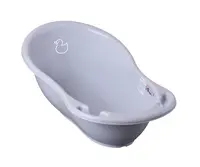 Cadita Tega Baby Duck 102 cm cu senzor de temperatura Gri