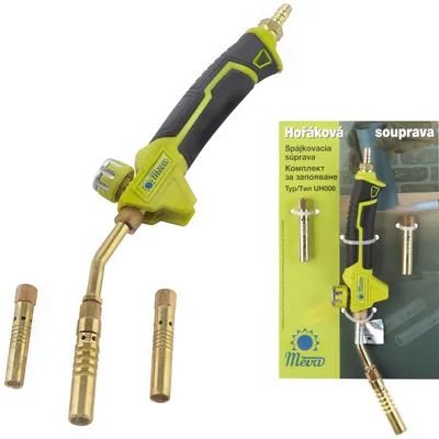 Arzător pe gaz pentru lipit cu cositor Meva – 3 duze, 1.4-2.1 kW