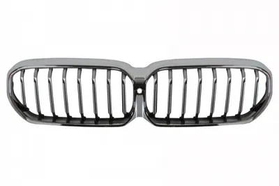 Grila radiator fata (cu orificii camera, M-PACHET, aluminiu) potrivit BMW 5 G30, G31, G38, F90 05.20