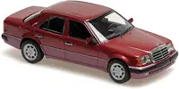 Model de colecție MINICHAMPS Contemporary: Automobile - Mercedes-Benz 500E V8, 1991, roșu metalizat