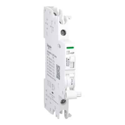 Acti9 A9A, Contact auxiliar, iOF+iOF/iSD, 2 C/O, 100mA-6A, 24-415V C.A., 24-130V C.C., conexiune pe sus sau jos