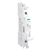Acti9 A9A, Contact auxiliar, iOF+iOF/iSD, 2 C/O, 100mA-6A, 24-415V C.A., 24-130V C.C., conexiune pe sus sau jos