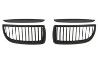 Grila radiator Dreapta/Stanga Fata potrivit BMW 3 (E90), 3 (E91) 1.6-4.0 2004-2012 2004-2008 - (cu lamele, negru)