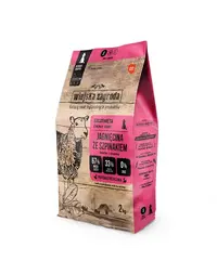 WIEJSKA ZAGRODA Hrana uscată miel cu spanac pentru căței, crochete S 2x2 kg