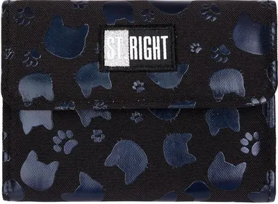 Portofel pentru copii St. Right Black Cats