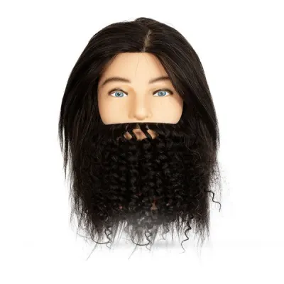 Cap de manechin + barba (creata) EXALTO - BEN - par 100% natural