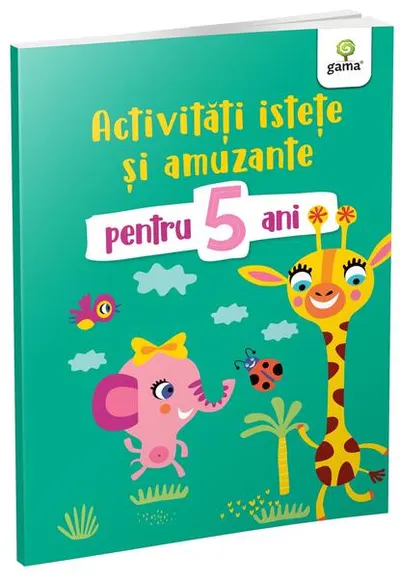 Activități istețe și amuzante pentru 5 ani - Paperback - ***