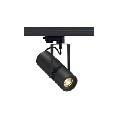 EURO SPOT MR16, with 3-phase adapter, negru