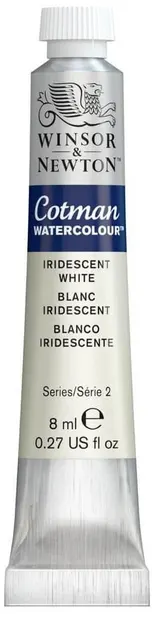 Vopsea de acuarelă Winsor & Newton Cotman - Pearl White, 8 ml