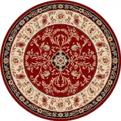Covor Rotund, 100 x 100 cm, Grena, Model Lotos 523