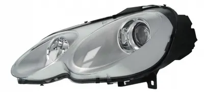 Far stanga (H7, reglaj electric, cu motoras, fundal cromat) SMART FORTWO 2004-2007
