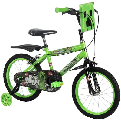 Bicicletă pentru copii Huffy - Minecraft, 16'', verde
