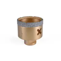 Carota Montolit FS-TI60 T-GOLD diamantata pentru perforare uscata Ø 60 mm