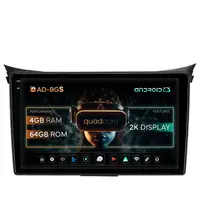 Navigatie 2K Hyundai I30 (2012-2016), Android, S-Quadcore 4GB RAM + 64GB ROM, 9.5 Inch - AD-BGS90042K+AD-BGRKIT216V2
