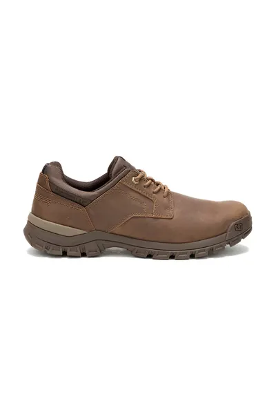 Pantofi de piele cu siret - Maro