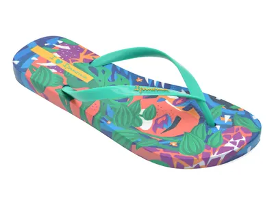 Papuci IPANEMA verzi, 8381408, din pvc