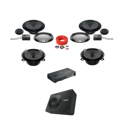 Pachet difuzoare auto cu subwoofer Renault Clio IV facelift 2016 - 2019 Audison Prima 1000 W