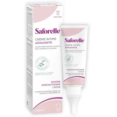 Crema intima calmanta cu brusture si alantoina Saforelle, 40 ml