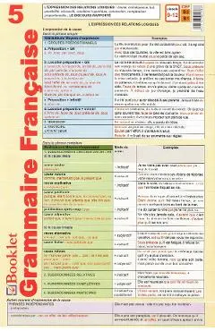 Plansa Grammaire Francaise 5