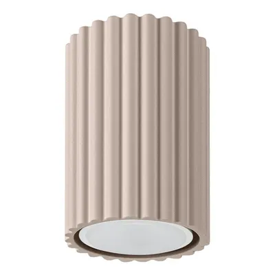 Spot taupe din metal ø 6,5 cm Gleam – Sollux