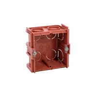 Doza incastrata Batibox - patrat 1 module depth 40 mm - zidarie