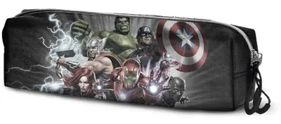 Penar școlar Karactermania Avengers - Fan, Troup, 1 fermoar