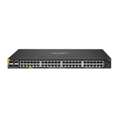 Switch cu 48 porturi HPE Aruba JL675A, 4 porturi SFP, 176 Gbps, 98.6 Mpps, 8.192 MAC, cu management, PoE