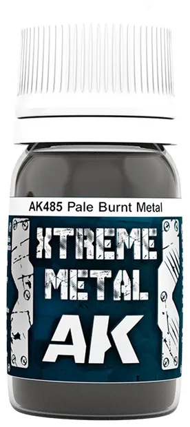 Metalizator AK Interactive - Xtreme Metal Pale Burnt Metal (AK485) (30 ml)