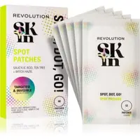 Revolution Skincare Skindividual Clearly Clarify Spot, Dot, Go! Salicylic Acid Spot Patches plasturi pentru piele problematică impotriva acneei