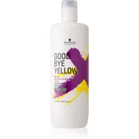 Schwarzkopf Professional Goodbye Yellow șampon pentru neutralizarea tonurilor de galben pentru par vopsit sau suvitat