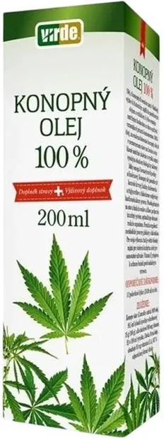 Ulei din cânepă + Vitamina E, 200 ml, Virde