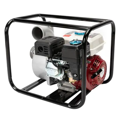 Motopompa Micul Fermier 6.5cp 196cc, benzina 4t, racord 3", debit 60000l/h