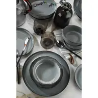 Serviciu de masa Moderna Dotti, 24 piese, 6 persoane, portelan, albastru, kutahya porselen Engros