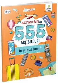 Activități cu 555 abțibilduri - În jurul lumii. Stick it! - Paperback brosat - ***