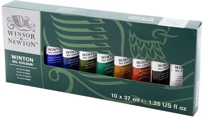Set de vopsele de ulei Winsor & Newton Winton - 10 x 37 ml