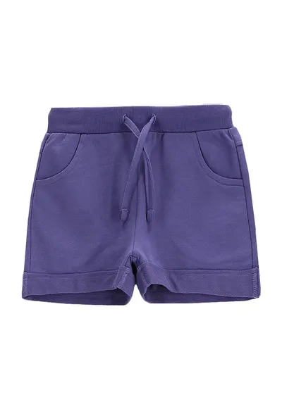 Pantaloni scurti sport fete WC5120401VGC - Bumbac - Mov - Mov