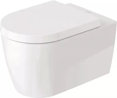 Vas WC Duravit Me by Starck 45290900A1, suspendat, Rimless, capac SoftClose, Alb
