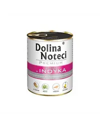 Hrană umedă câini adulți 24x800 g DOLINA NOTECI Premium curcan și vită