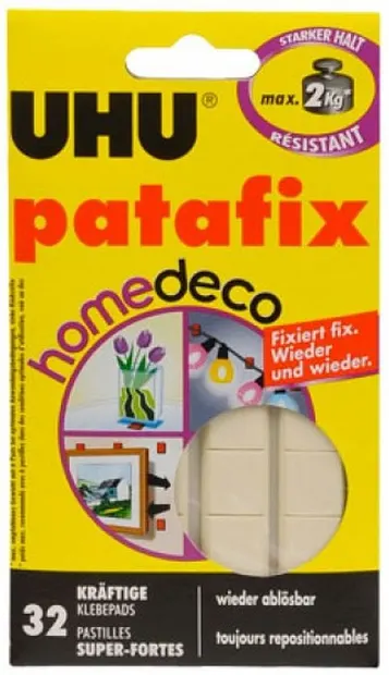 Gumă de lipit UHU - Home Deco, 32 bucăți
