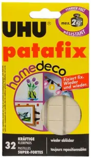 Gumă de lipit UHU - Home Deco, 32 bucăți