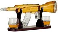 Set de whisky Oak & Steel - Kalașnikov, carafă cu 2 pahare