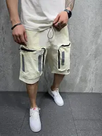 Pantaloni Scurti Hoinar Reflex Ecru Psas136(5270) (mărime: S)