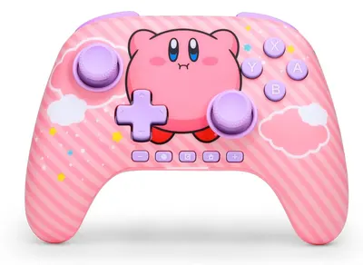 Controler fără fir PowerA - Advantage Wireless, Kirby Puff (Nintendo Switch 2)