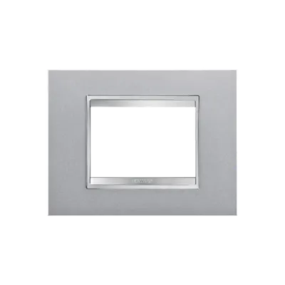 Placa ornament Chorus LUX - tehnopolimer vopsit - 3 module- TITANIUM - CHORUS