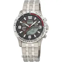 Ceas ETT&nbsp;Eco&nbsp;Tech&nbsp;Time ETT Eco Tech Time EGT-11720-22M Mens Watch Radio-controlled Solar Drive Professional Chronograph Titan 45mm 10ATM