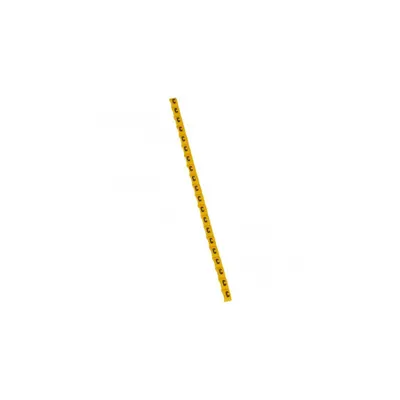 Eticheta Duplix - negru capital letter on yellow backgrotund - ''C''