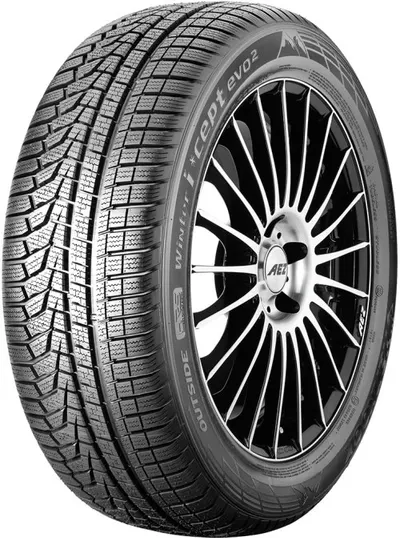 Hankook Winter i*cept evo² (W320B) HRS ( 195/55 R16 87V 4PR, cu protectie de janta (MFS), runflat SBL )