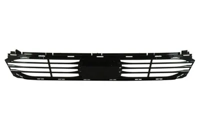 Grila bara fata potrivit BMW Seria 7 G11, G12 2015-2019 - mijloc pentru sistem activ cruise control MOD. PURE EXCELLENCE, plastic, negru lucios