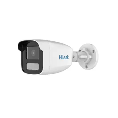 Camera supraveghere IP Hybrid Light ColorVu Hikvision Hilook IPC-B469HA-LU, 6 MP, 2.8 mm, IR/Lumina alba 50 m, microfon, PoE