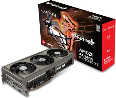 Placă video Sapphire - Radeon RX 9060 XT NITRO+, 16GB, GDDR6